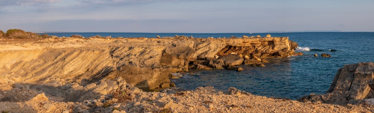 cantera de piedra arenisca, Estalella, Llucmajor, Mallorca, Balearic Islands, Spain