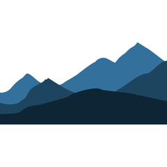 Minimalist Abstract Mountain