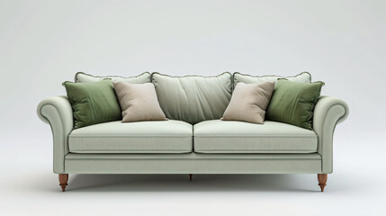 Sofa with white background