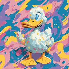 Painting Duck
