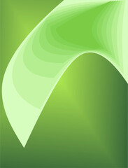 field composition and color with shades of green