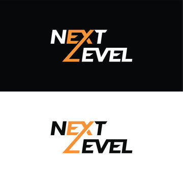 Next level Creative Word Mark business logo design