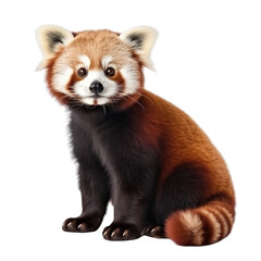Fototapeta na wymiar Red panda clip art