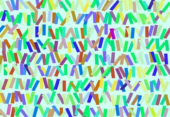seamless pattern with colorful strips