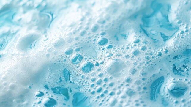 Soap sud texture. Generative AI