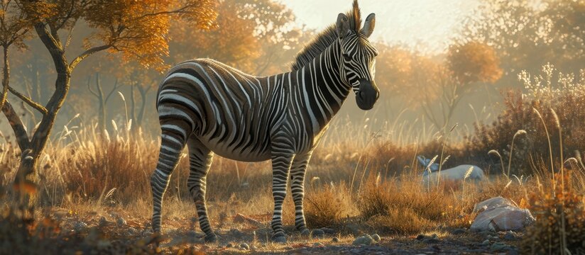 The zebra called Grevy's, Equus grevyi, is incredibly stunning.