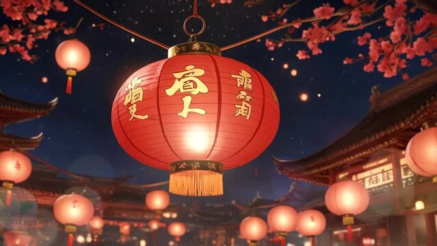 chinese new year lanterns