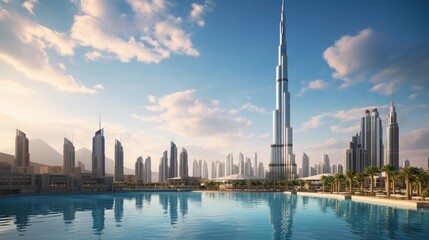 burj khalifa, realistic photo, high quality, --ar 16:9 --v 5.2 Job ID: 2fcfcd88-c116-4e9e-ac76-028a79a47051