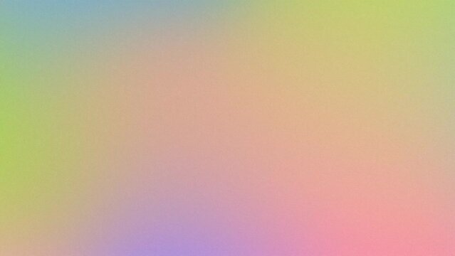 Color changing textured gradient animation with noise, 4k footage
