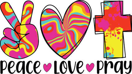 Peace love pray, Pray svg, Love jesus, Faith, Hope, Christian, Heart doodle, Peace hand sign.	

