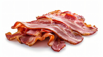 Bacon strip roll pork