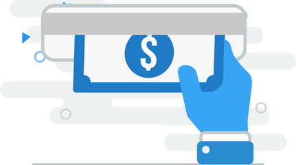 Obraz premium Cash Withdrawal