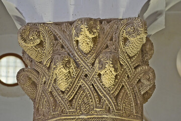 Toledo, interno della ex Sinagoga de Santa María La Blanca - Spagna