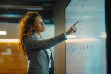 nnovative Project Manager Analyzing Timeline, Strategic Business Planning