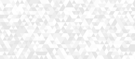 Gray white triangle geometric pattern background	