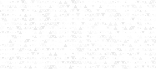 Gray white triangle geometric pattern background	