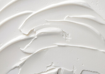 白いクリームの背景テクスチャ