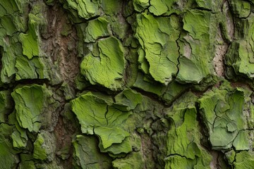 green bark texture - obrazy, fototapety, plakaty