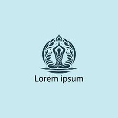 Fototapeta premium A YOGA LOGO