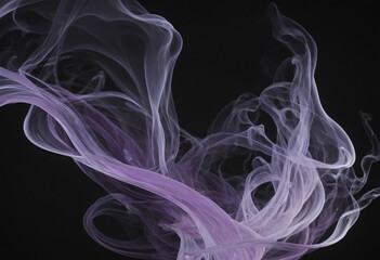 Fototapeta premium Magic mist. smoke fluid. Ink water.