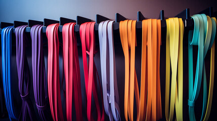 colorful clothes hanger