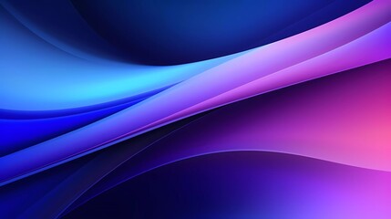 Blurred gradient gradient of black, blue and purple colors, with noise effect abstract background. generative ai