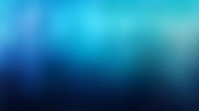 Blurred gradient black, blue and silver color gradation, with noise effect abstract background. generative ai