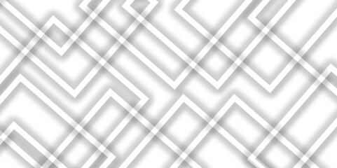 Abstract background with lines White background with diamond and triangle shapes layered in modern abstract pattern design Space design concept Suit for business, corporate, institution presentation.