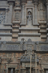 detail of a Hindu temple