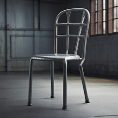 steel chair design
Modern style stainless steel chair  - obrazy, fototapety, plakaty