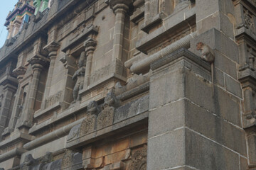 detail of a Hindu temple