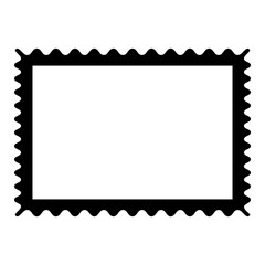 Picture frame icon vector. Frame illustration sign. Photo symbol or logo.