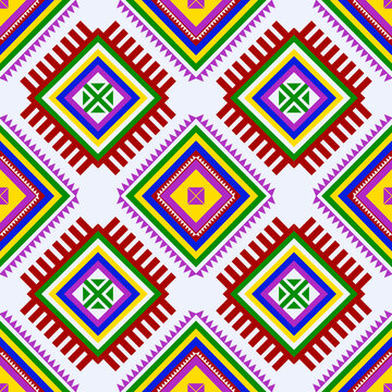 Tribal fabric pattern.