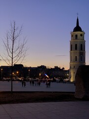 Vilnius Cathedral square