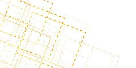 abstract orange background with dots line