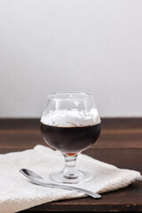 glass of cognac