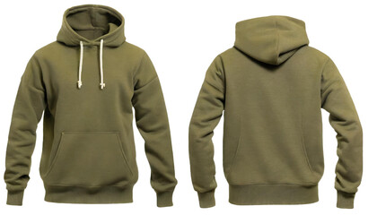 Naklejka premium Hoodie Mockup for Product Design - Hoodie Template for Logo Placement and Branding