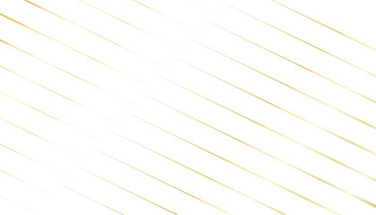 Random chaotic lines abstract geometric pattern. Abstract white background with golden lines