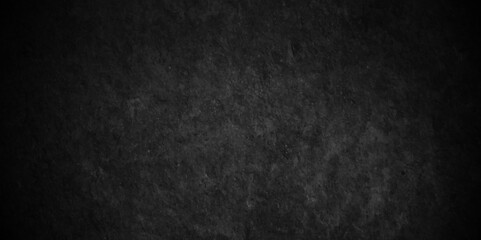 Fototapeta premium Dark black grunge wall charcoal colors texture backdrop background. Black Board Texture or Background. abstract grey color design are light with white gradient background. Old wall texture cement.