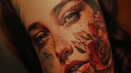 Beautiful tattoo art