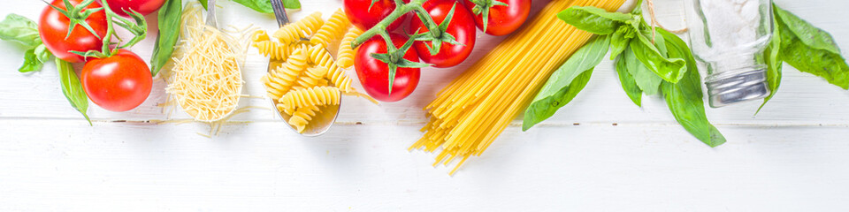 Pasta spaghetti cooking background