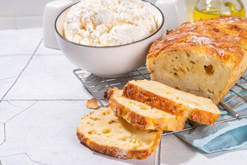 Cottage cheese bread