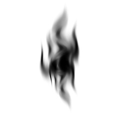 smoke effect. realistic transparent smoke or steam in white and gray colors, for use on light background