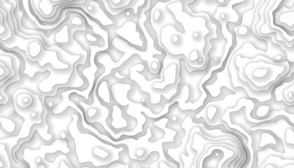 Fototapeta premium Abstract Creative Topographic Hand Drawn Pattern Background