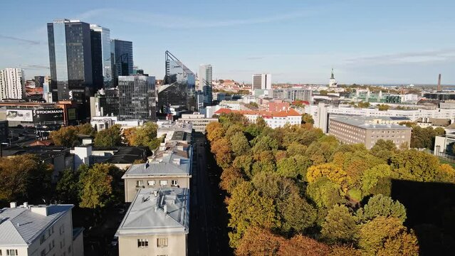 view of the Tallinn city