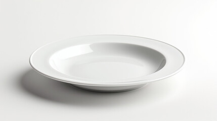A White Bowl on a White Table