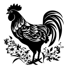 rooster png, rooster svg, rooster vector, rooster silhouette, eps, png, jpg, svg, rooster, chicken, bird, vector, cartoon, illustration, farm, animal, hen, poultry, silhouette, cockerel, animals, beak