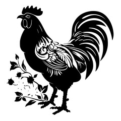 rooster png, rooster svg, rooster vector, rooster silhouette, eps, png, jpg, svg, rooster, chicken, bird, vector, cartoon, illustration, farm, animal, hen, poultry, silhouette, cockerel, animals, beak