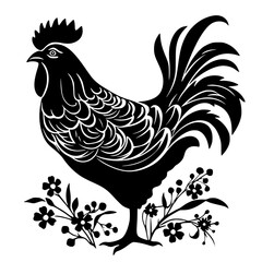 rooster png, rooster svg, rooster vector, rooster silhouette, eps, png, jpg, svg, rooster, chicken, bird, vector, cartoon, illustration, farm, animal, hen, poultry, silhouette, cockerel, animals, beak