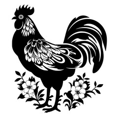 rooster png, rooster svg, rooster vector, rooster silhouette, eps, png, jpg, svg, rooster, chicken, bird, vector, cartoon, illustration, farm, animal, hen, poultry, silhouette, cockerel, animals, beak